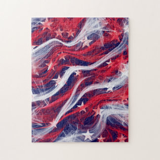 Quebra-cabeça da bandeira americana