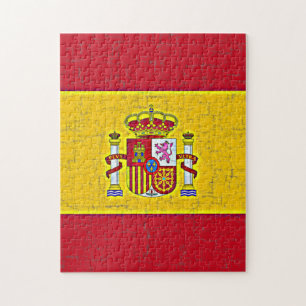 Quebra-cabeça da BANDEIRA da ESPANHA