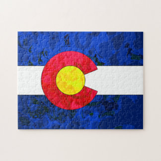 Quebra-cabeça da BANDEIRA de COLORADO