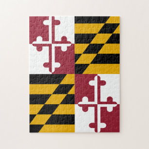 Quebra-cabeça da bandeira de Maryland