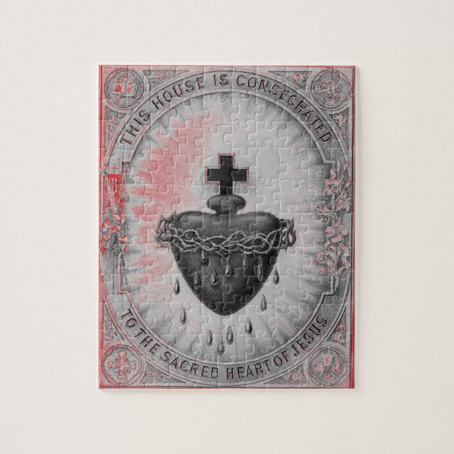 Quebra-cabeça da bênção da casa (Vertical)