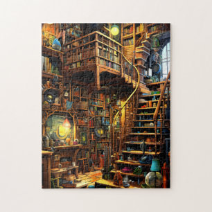 Quebra-cabeça da Biblioteca Chaótica