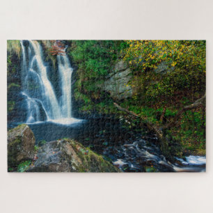 Quebra-cabeça da Cachoeira de Yorkshire Inglaterra