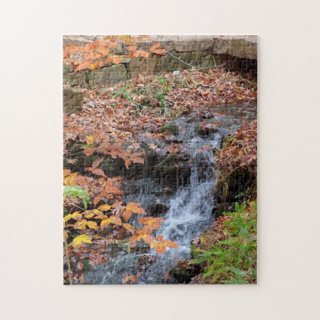 Quebra-cabeça da Cachoeira no Arkansas EUA (Vertical)