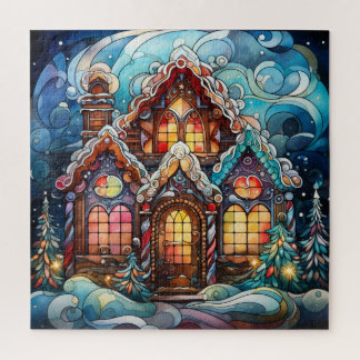 Quebra-cabeça da Casa de Pão Gingerido