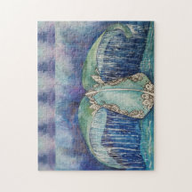 Quebra-cabeça da cauda da baleia