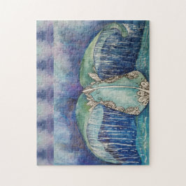 Quebra-cabeça da cauda da baleia