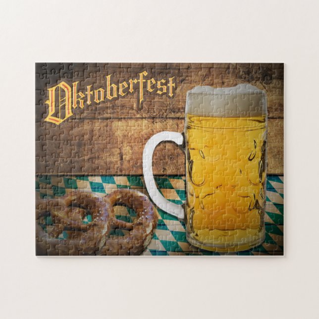 Quebra-cabeça da celebração Oktoberfest (Horizontal)