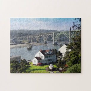 Quebra-cabeça da costa de Oregon