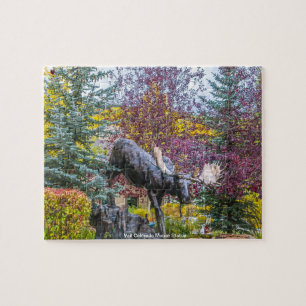 Quebra-cabeça da Estátua de Betty Moose de Vail Co