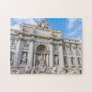 quebra-cabeça da fonte Roma Trevi
