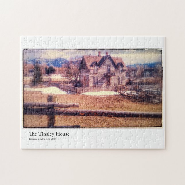 Quebra-cabeça da foto da casa 10x14 de Bozeman (Horizontal)