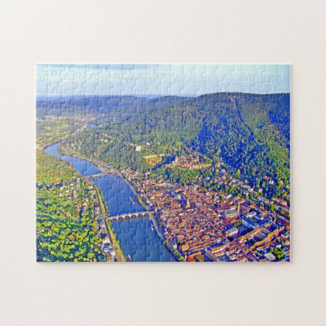 Quebra-cabeça da foto de Heidelberg com caixa de (Horizontal)