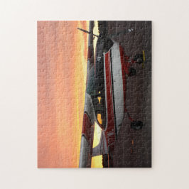 Quebra-cabeça da foto de N777WL 11x14 com caixa de