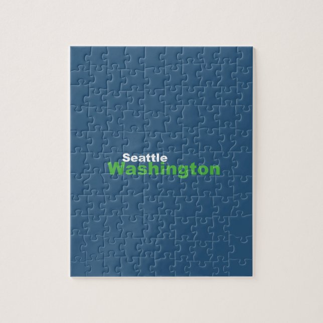 Quebra-cabeça da foto de Seattle, Washington (Vertical)