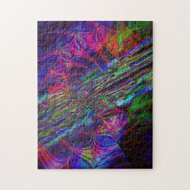 Quebra-cabeça da foto do Fractal (Vertical)