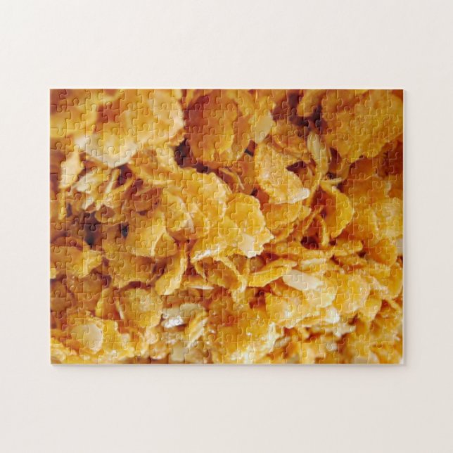 Quebra-cabeça da foto dos Cornflakes 11 x 14ins (Horizontal)