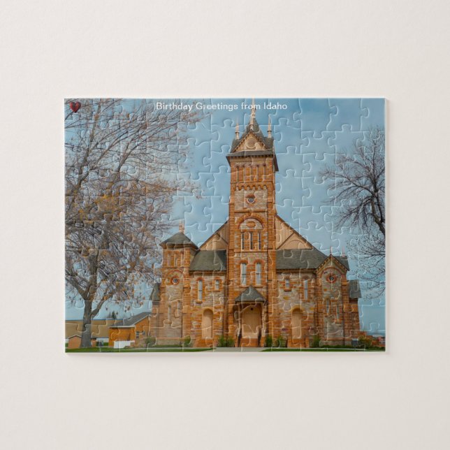 Quebra-cabeça da Igreja Mórmon Idaho (Horizontal)