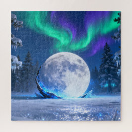 Quebra-cabeça da Lua Cheia Aurora