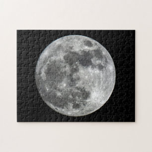 Quebra-cabeça da lua de Supermoon