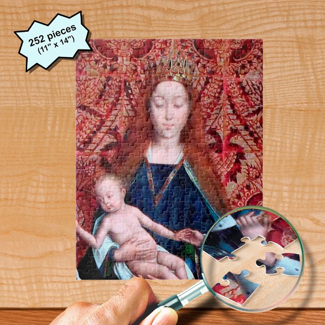 Quebra-cabeça da Madonna e do Menino (Criador carregado)
