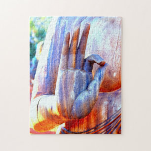 Quebra-cabeça da mão de Buddha