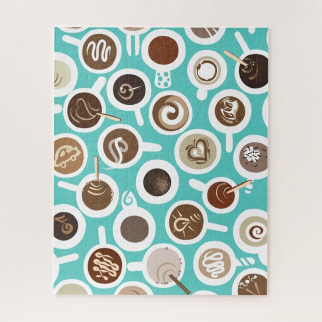 Quebra-cabeça Dá-me café! (Vertical)