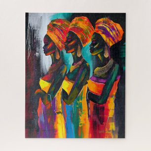Quebra-cabeça da Mulher Africana