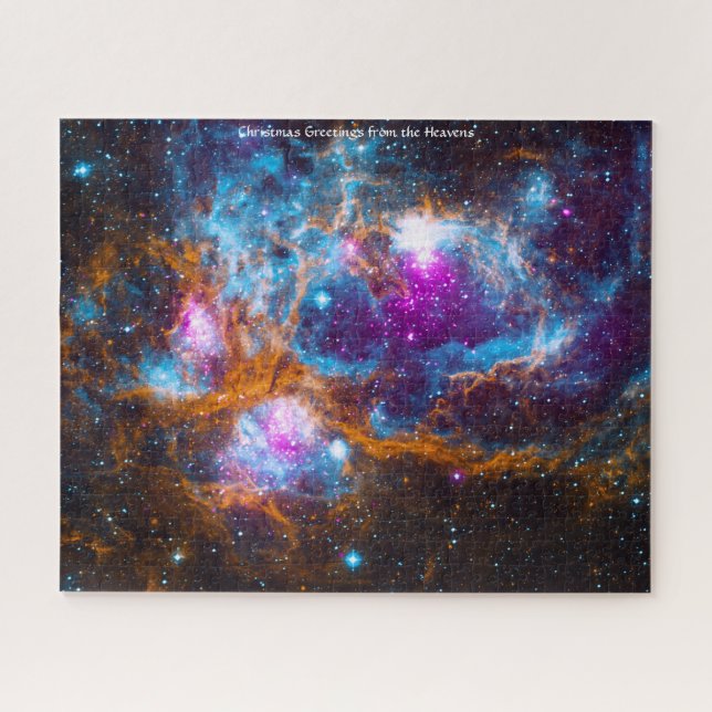Quebra-cabeça da Nebulosa Lagosta (Horizontal)