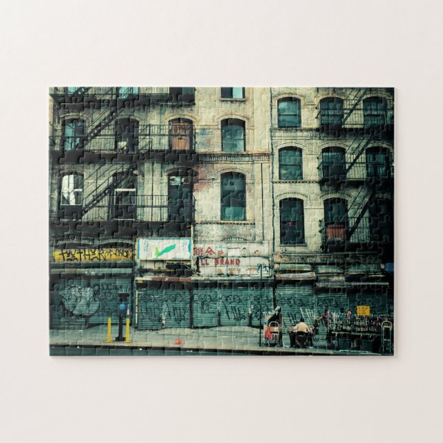 Quebra-cabeça da Nova Iorque - degradação urbana (Horizontal)