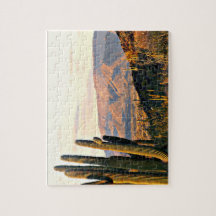 Quebra-cabeça da paisagem da angra da caverna