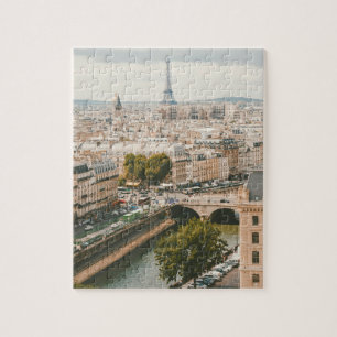Quebra-cabeça da Paisagem Urbana de Paris França