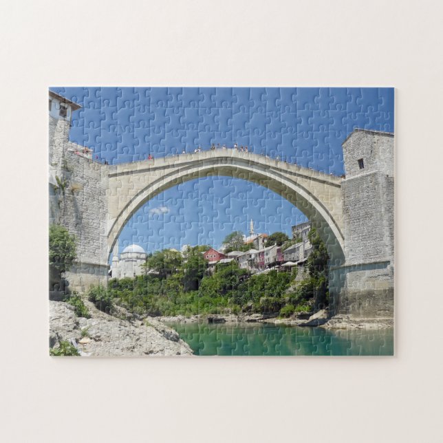 Quebra-cabeça da ponte antiga Mostar (Horizontal)