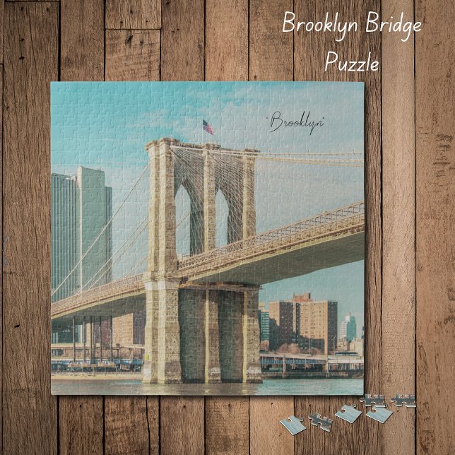 Quebra-cabeça da ponte do Brooklyn em Nova Iorque (Brooklyn Bridge Puzzle)
