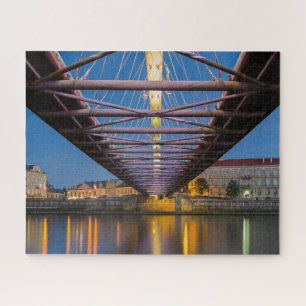 Quebra-cabeça da ponte do Polônia de Cracóvia d