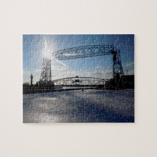 Quebra-cabeça da Ponte Elevatória de Duluth Minnes (Horizontal)