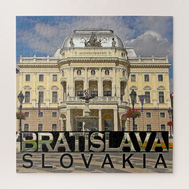 Quebra-cabeça da Praça de Bratislava (Vertical)