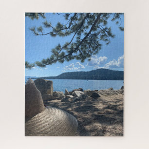 Quebra-cabeça da praia de Lake Tahoe