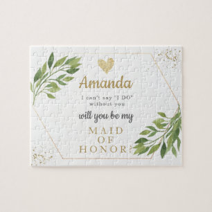 Quebra-cabeça da proposta de Bridesmai ou de