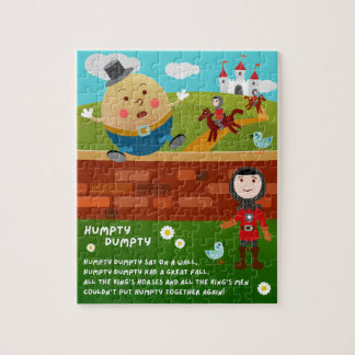 Quebra-cabeça da Rima Infantil Humpty Dumpty