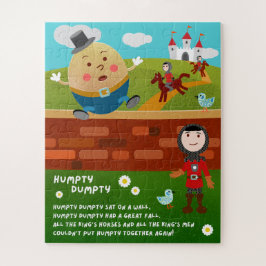 Quebra-cabeça da Rima Infantil Humpty Dumpty
