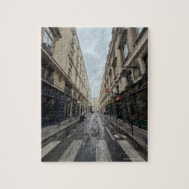 Quebra-cabeça da Rua de Paris (Vertical)