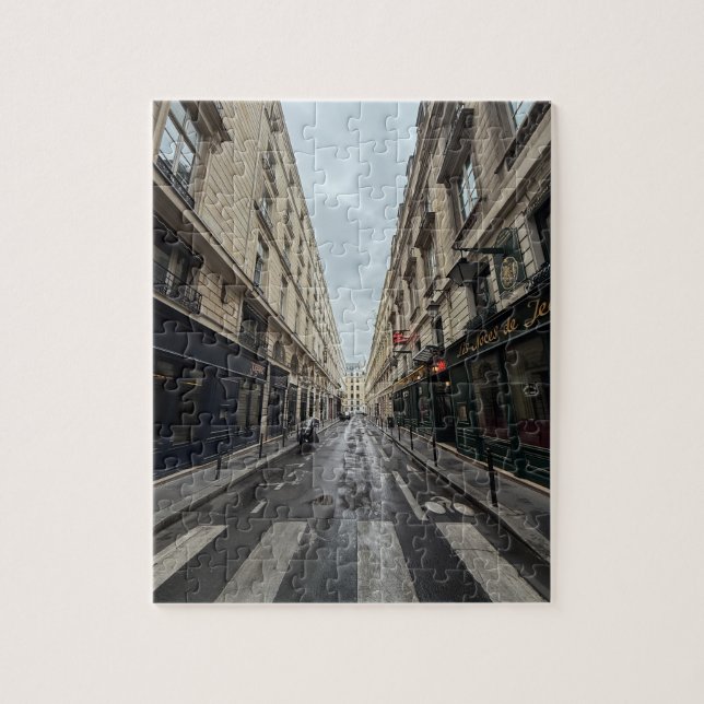 Quebra-cabeça da Rua de Paris (Vertical)