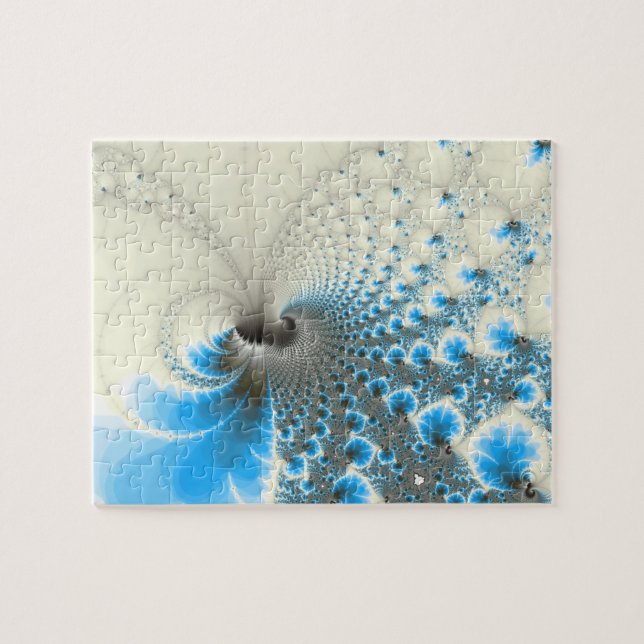 Quebra-cabeça Da ruptura arte do Fractal sobre completamente - (Horizontal)