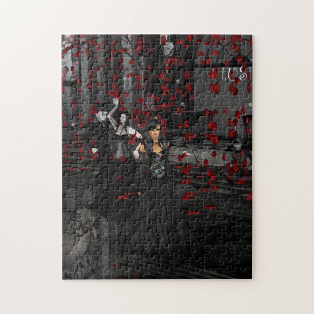 Quebra-cabeça da Sala de Bola Gótica (Vertical)