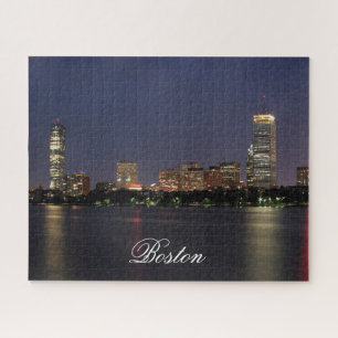 Quebra-cabeça da Silhueta de Boston Massachusetts