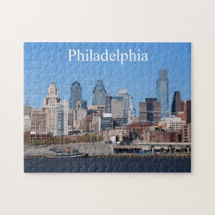 Quebra-cabeça da skyline de Philadelphfia
