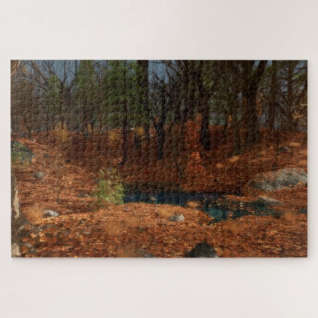 Quebra-cabeça da tarde do ano (Horizontal)