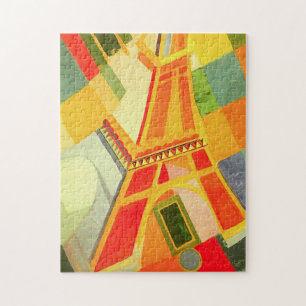 Quebra-cabeça da torre Eiffel de Robert Delaunay