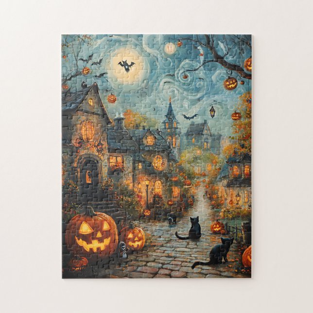 Quebra-cabeça da Vila Fantasma (Vertical)